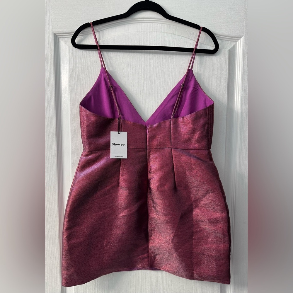 Showpo CAREY MINI DRESS Strappy V Neck Bodycon - Picture 8 of 13